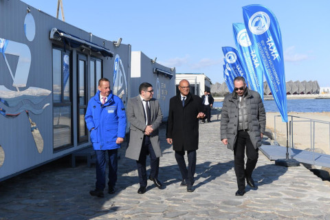 Руководители международных федераций по каноэ посетили тренировку в Баку - ФОТО\ВИДЕО