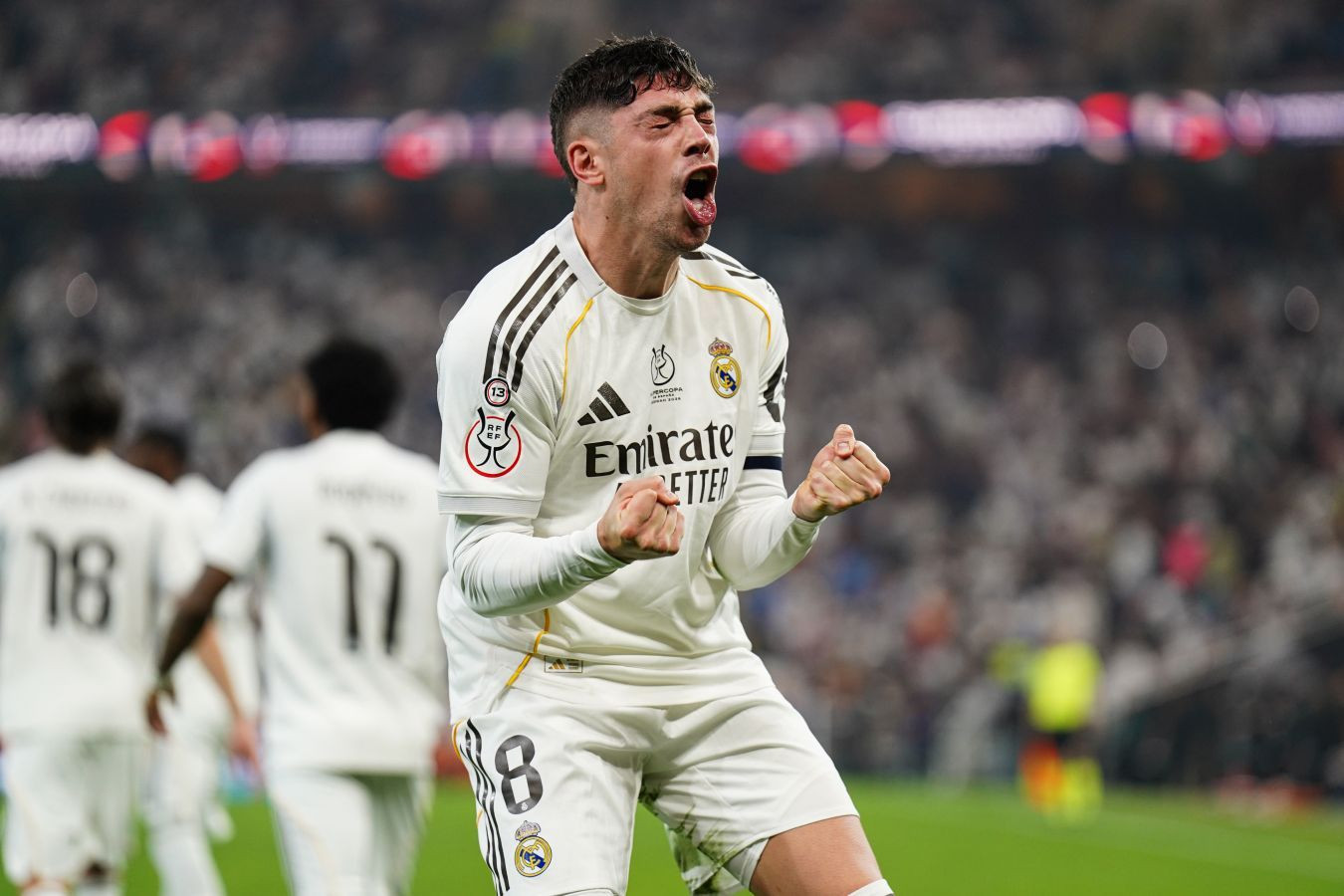 Valverde Çempionlar Liqasında het-trik edən ikinci uruqvaylıdır