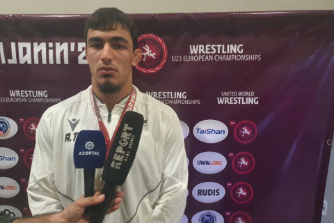 Али Цокаев: "Это моя первая золотая медаль на ЧЕ"