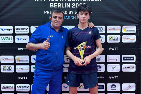 Азербайджанские теннисисты завоевали медали в Берлине