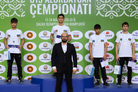 Чемпионат Азербайджана по борьбе: определились победители в шести весовых категориях - ФОТО