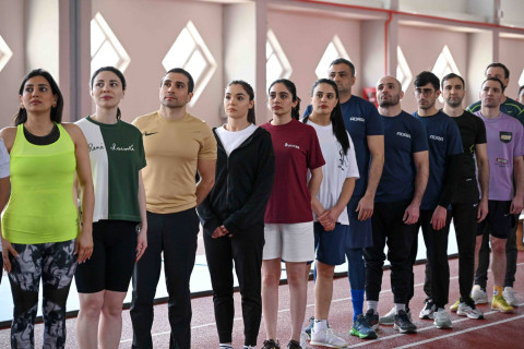 Dövlət qurumlarının əməkdaşları arasında atletika yarışı keçirilib - FOTO