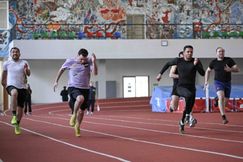 Dövlət qurumlarının əməkdaşları arasında atletika yarışı keçirilib - FOTO