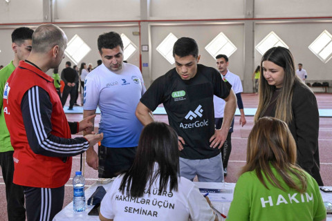 Dövlət qurumlarının əməkdaşları arasında atletika yarışı keçirilib - FOTO