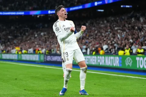 Федерико Вальверде признан игроком недели Лиги чемпионов