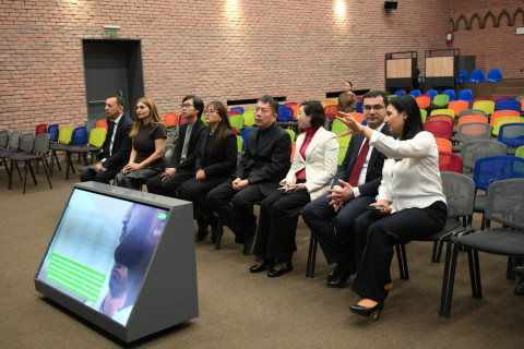 Çinin Hunan əyalətinin nümayəndə heyəti Azərbaycan İdman Akademiyasında olub - FOTO