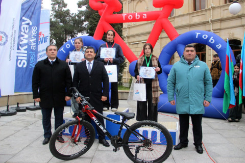 Школьники Балакяна выиграли велогонку