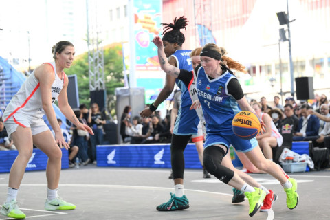 Женская сборная Азербайджана 3x3 одержала первую победу на КЧ ФИБА - ОБНОВЛЕНО + ФОТО