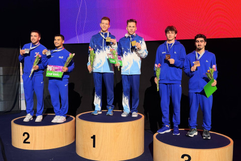 Azərbaycan gimnastları Dünya Kubokunda iki medal qazanıblar