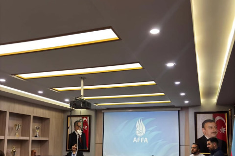 Ordu İdman Klubunda gənc futbolçulara sosial və ekoloji maarifləndirmə təlimi keçirilib - FOTO