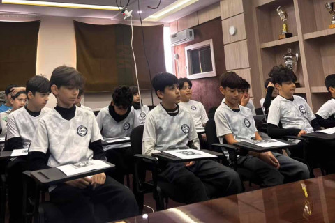 Ordu İdman Klubunda gənc futbolçulara sosial və ekoloji maarifləndirmə təlimi keçirilib - FOTO