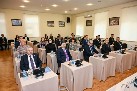 Vüqar Əhmədov növbəti dörd il müddətinə Azərbaycan Su İdmanı Növləri Federasiyasının prezidenti seçilib - FOTO