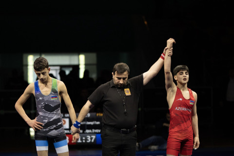 U-15 Azərbaycan çempionatında altı çəki dərəcəsində qaliblər müəyyənləşdi - YENİLƏNİR + FOTO