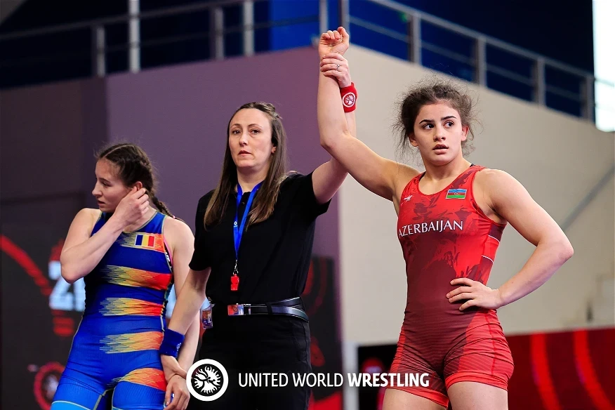 Azərbaycan qadın güləşçilər arasında U-23 Avropa çempionatında altıncı yeri tutub