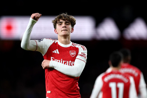 16-летний футболист "Арсенала" стал самым молодым автором гола в АПЛ