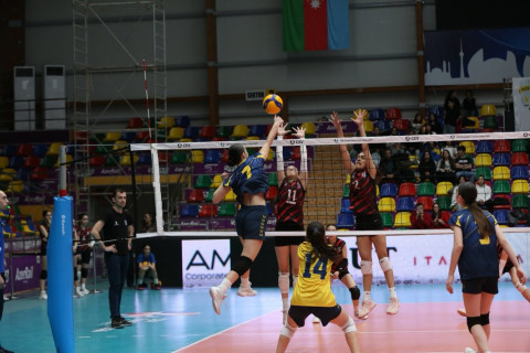 Voleybol üzrə Azərbaycan birinciliyində çempionlar bəlli olub - FOTO