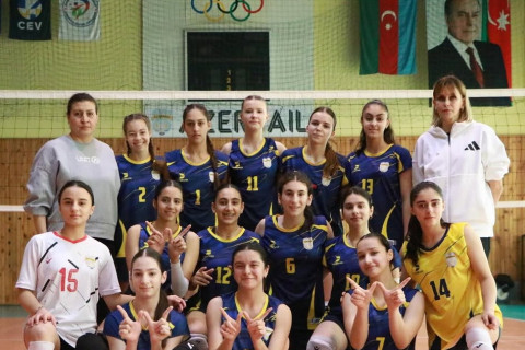 Voleybol üzrə Azərbaycan birinciliyində çempionlar bəlli olub - FOTO