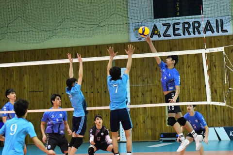 Voleybol üzrə Azərbaycan birinciliyində çempionlar bəlli olub - FOTO