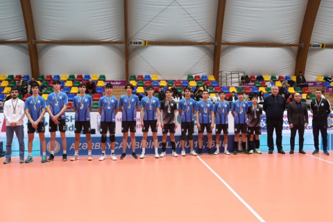 Voleybol üzrə Azərbaycan birinciliyində çempionlar bəlli olub - FOTO