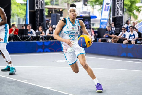 Azərbaycanın 3x3 basketbol millisi Çempionlar Kubokunda gümüş medal qazanıb - YENİLƏNİB + FOTO