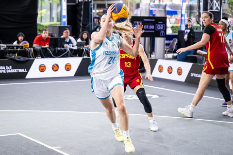 Azərbaycanın 3x3 basketbol millisi Çempionlar Kubokunda gümüş medal qazanıb - YENİLƏNİB + FOTO