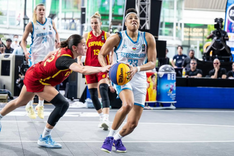 Azərbaycanın 3x3 basketbol millisi Çempionlar Kubokunda gümüş medal qazanıb - YENİLƏNİB + FOTO