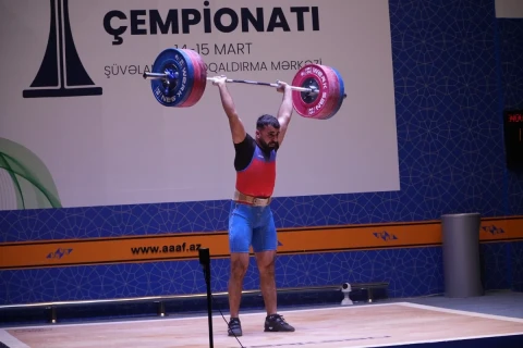 Ağırlıqqaldırma üzrə Azərbaycan çempionatına yekun vurulub - YENİLƏNİB + FOTO