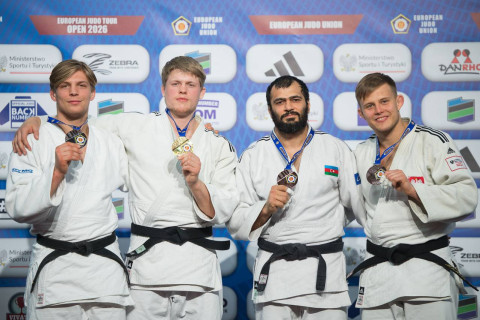 Азербайджанские дзюдоисты взяли две медали в последний день European Open 2026 - ОБНОВЛЕНО