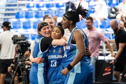 Azərbaycanın 3x3 basketbol millisi Çempionlar Kubokunda gümüş medal qazanıb - YENİLƏNİB + FOTO
