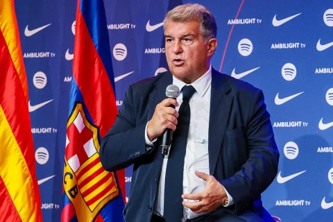 Laporta hails unity after Barcelona election victory