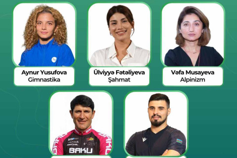Azərbaycanın 2026-cı il üçün idman səfirləri seçilib