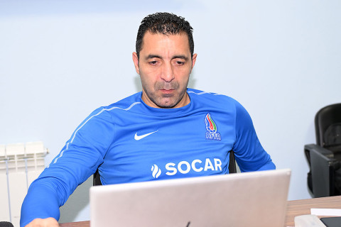 Faiq Əzizovun rəhbərliyi ilə UEFA B kateqoriyalı qapıçı məşqçisi kursu keçirilib - FOTO