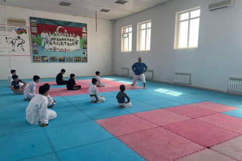 Lökbatan bazasında şotakan karate-do üzrə ustad dərsi keçirilib - FOTO
