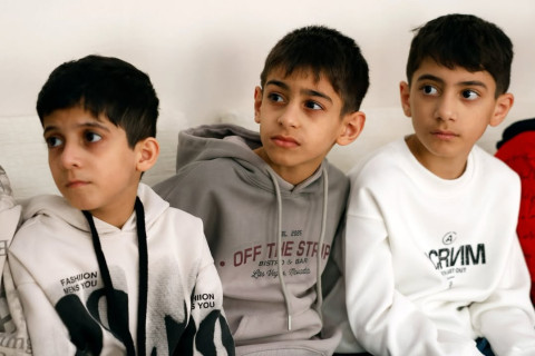 Paralimpiyaçılar valideyn himayəsindən məhrum uşaqlarla görüşüb - FOTO