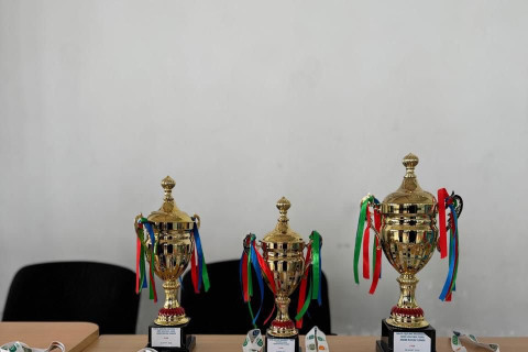 Xəzər rayonunda təhsil işçiləri arasında mini voleybol turniri keçirilib - FOTO