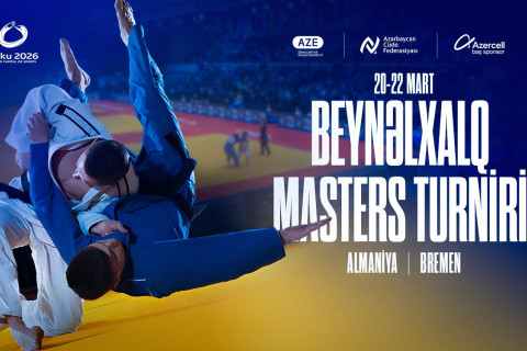 Azərbaycan cüdoçuları beynəlxalq “Masters” turnirində mübarizə aparacaqlar