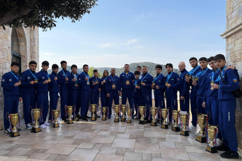 Milli yığma “Acropolis Uşu Open Tournament”də iştirak edib - FOTO