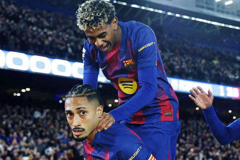 Ямаль вывел "Барселону" вперед в концовке тайма