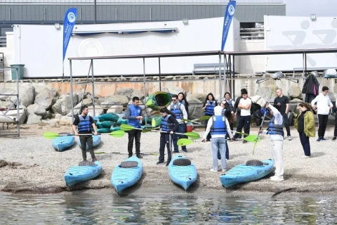 Bakı Avarçəkmə və Kanoe İdman Klubunda tələbələr üçün təlim keçirilib