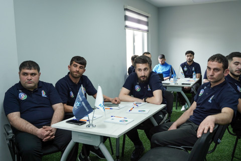 AFFA və Bakı Futbol Federasiyasının birgə təşkilatçılığı ilə məşqçi kursları başlayıb - FOTO