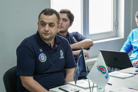 AFFA və Bakı Futbol Federasiyasının birgə təşkilatçılığı ilə məşqçi kursları başlayıb - FOTO