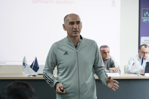 AFFA və Bakı Futbol Federasiyasının birgə təşkilatçılığı ilə məşqçi kursları başlayıb - FOTO