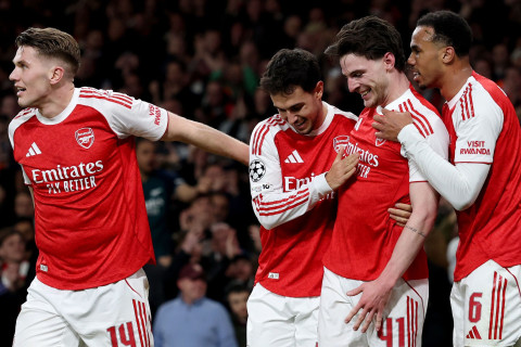 "Арсенал" - главный фаворит Opta на выход в финал ЛЧ