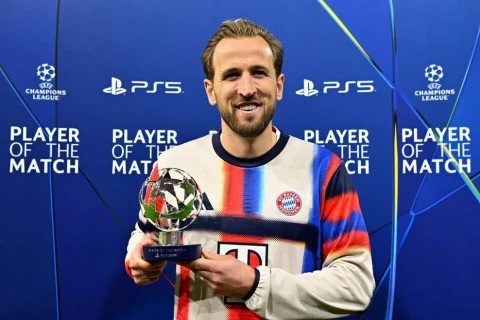 Keyn Çempionlar Liqasında vurulan qollara görə Şevçenko, İbrahimoviç və Di Stefanonu geridə qoyub