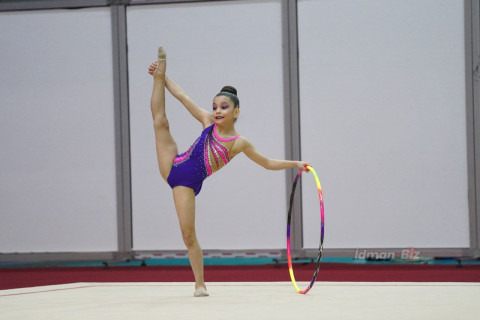 Определены первые призеры первенства по художественной гимнастике
