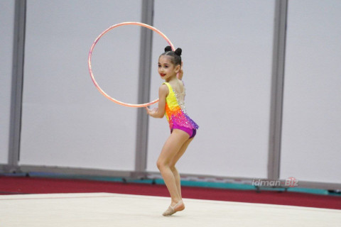 Определены первые призеры первенства по художественной гимнастике