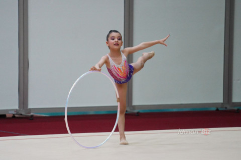 Определены первые призеры первенства по художественной гимнастике