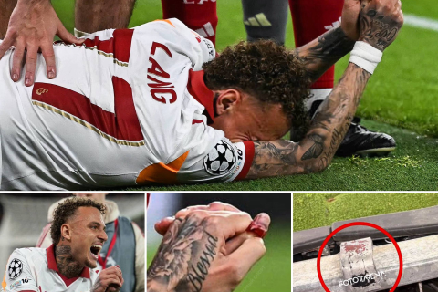 “Qalatasaray”ın ulduzu ağır zədələndi - “Enfild Roud”da qorxulu anlar