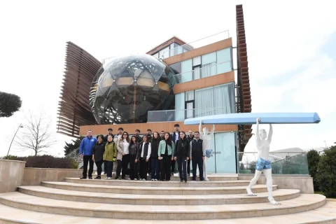 Bakı Avarçəkmə və Kanoe İdman Klubunda tələbələr üçün təlim keçirilib