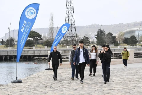 Bakı Avarçəkmə və Kanoe İdman Klubunda tələbələr üçün təlim keçirilib